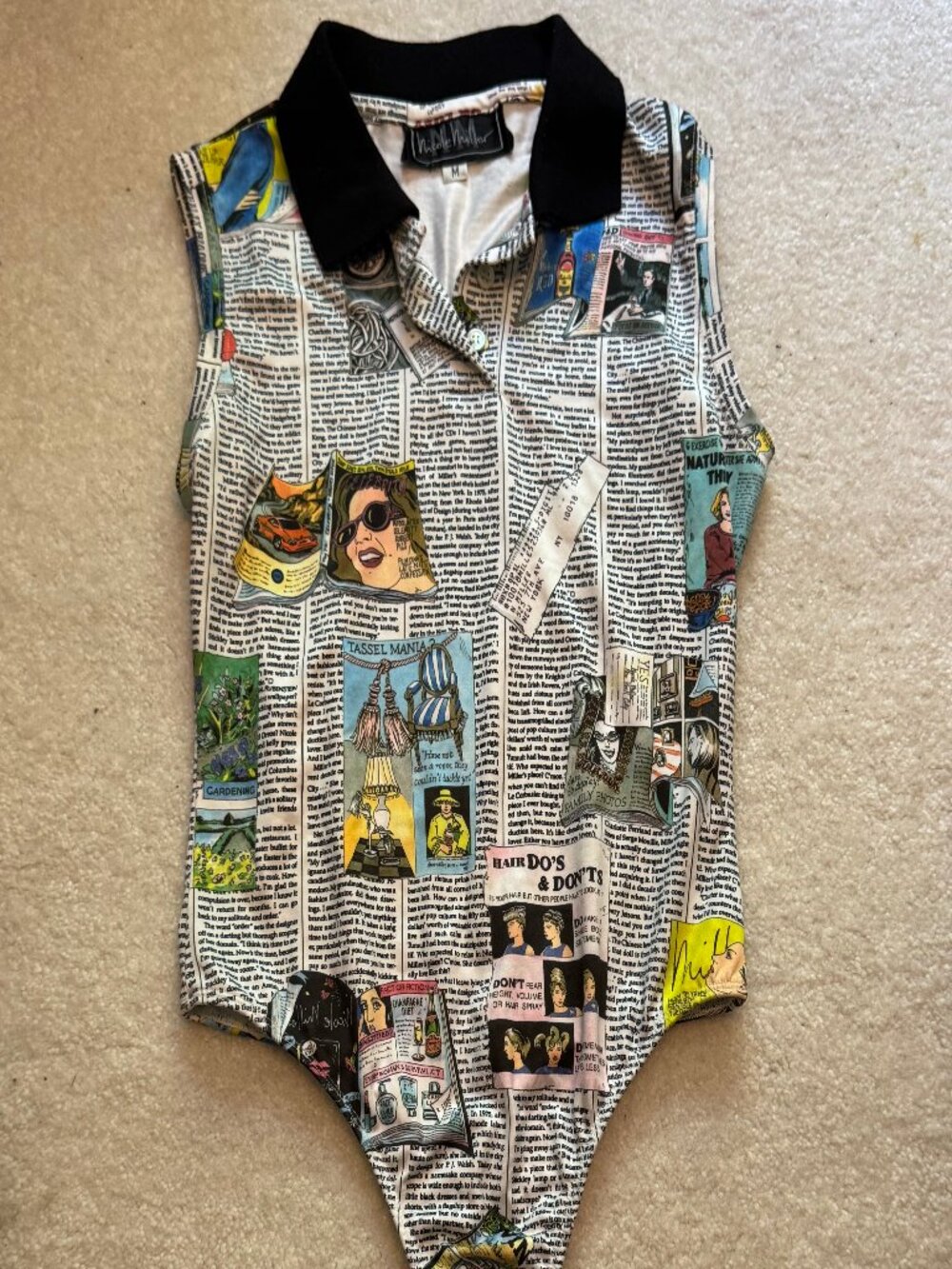 Nicole Miller body suit - medium